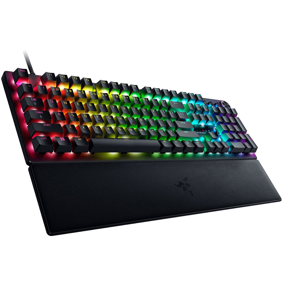 کیبورد با سیم گیمینگ مکانیکال ریزر مدل Huntsman V3 PRO