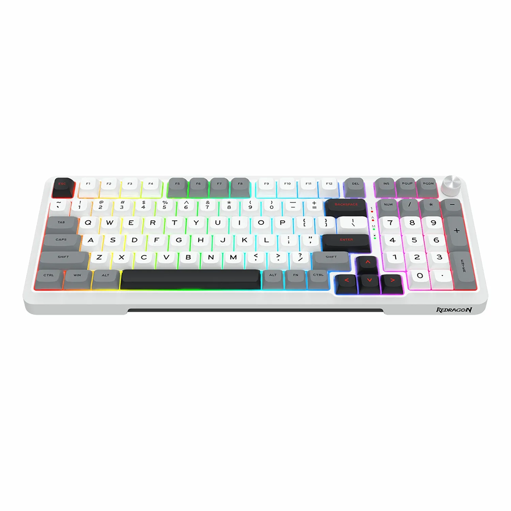 کیبورد ردراگون گیمینگ بی سیم مدل Bragi K688WGL RGB PRO