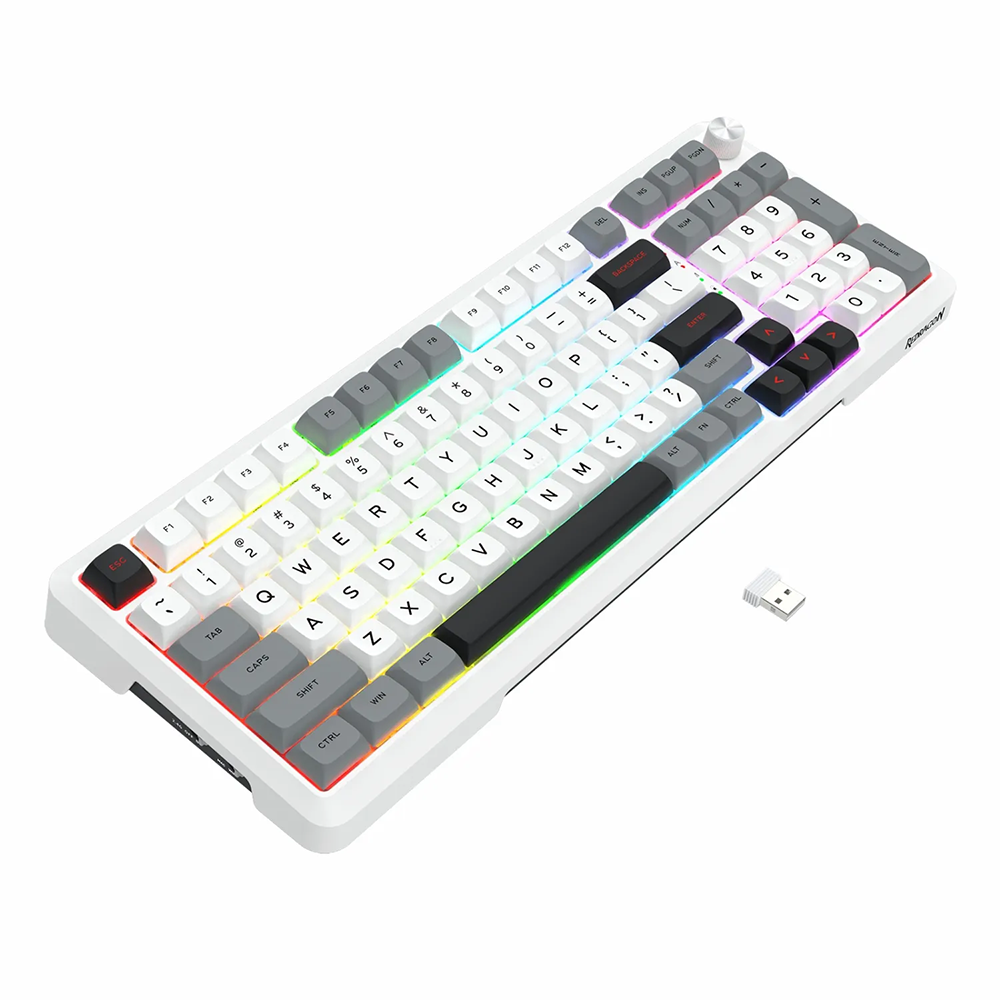 کیبورد ردراگون گیمینگ بی سیم مدل Bragi K688WGL RGB PRO