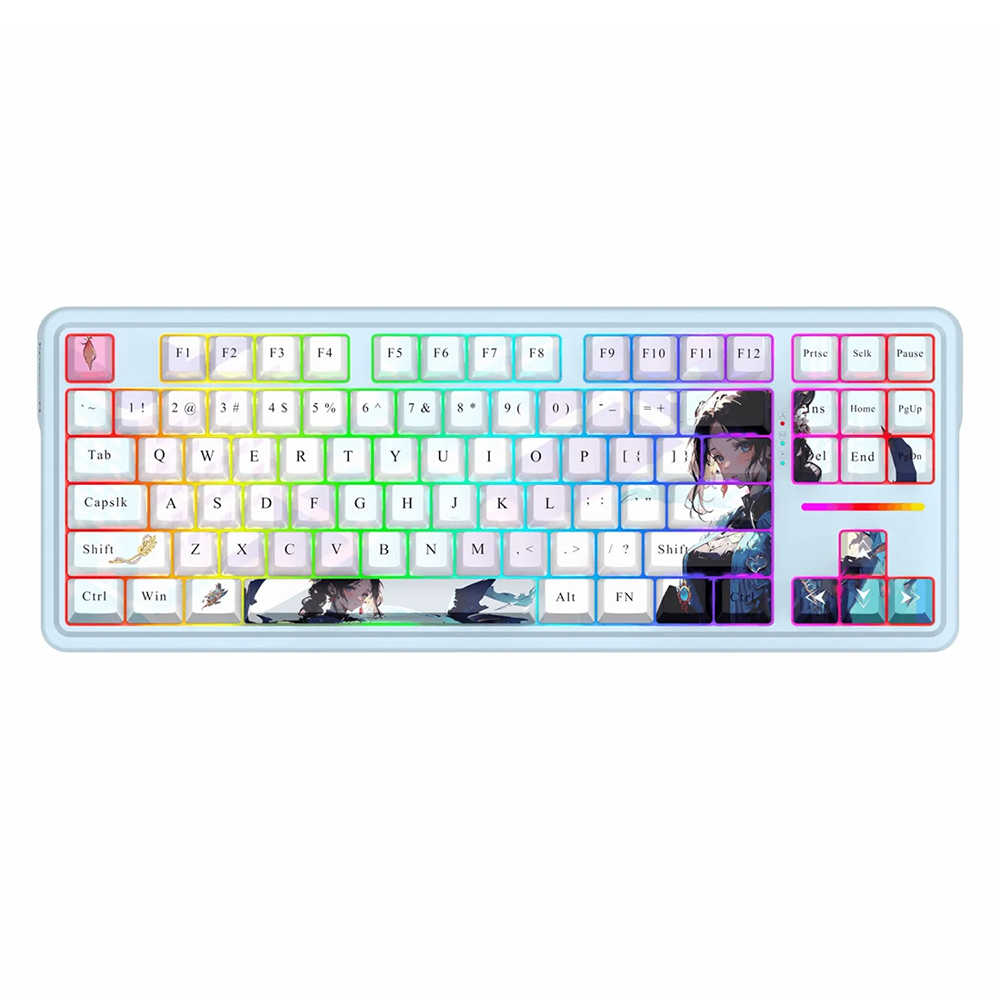 کیبورد ردراگون گیمینگ بی سیم مدل Antonium K728AK RGB PRO