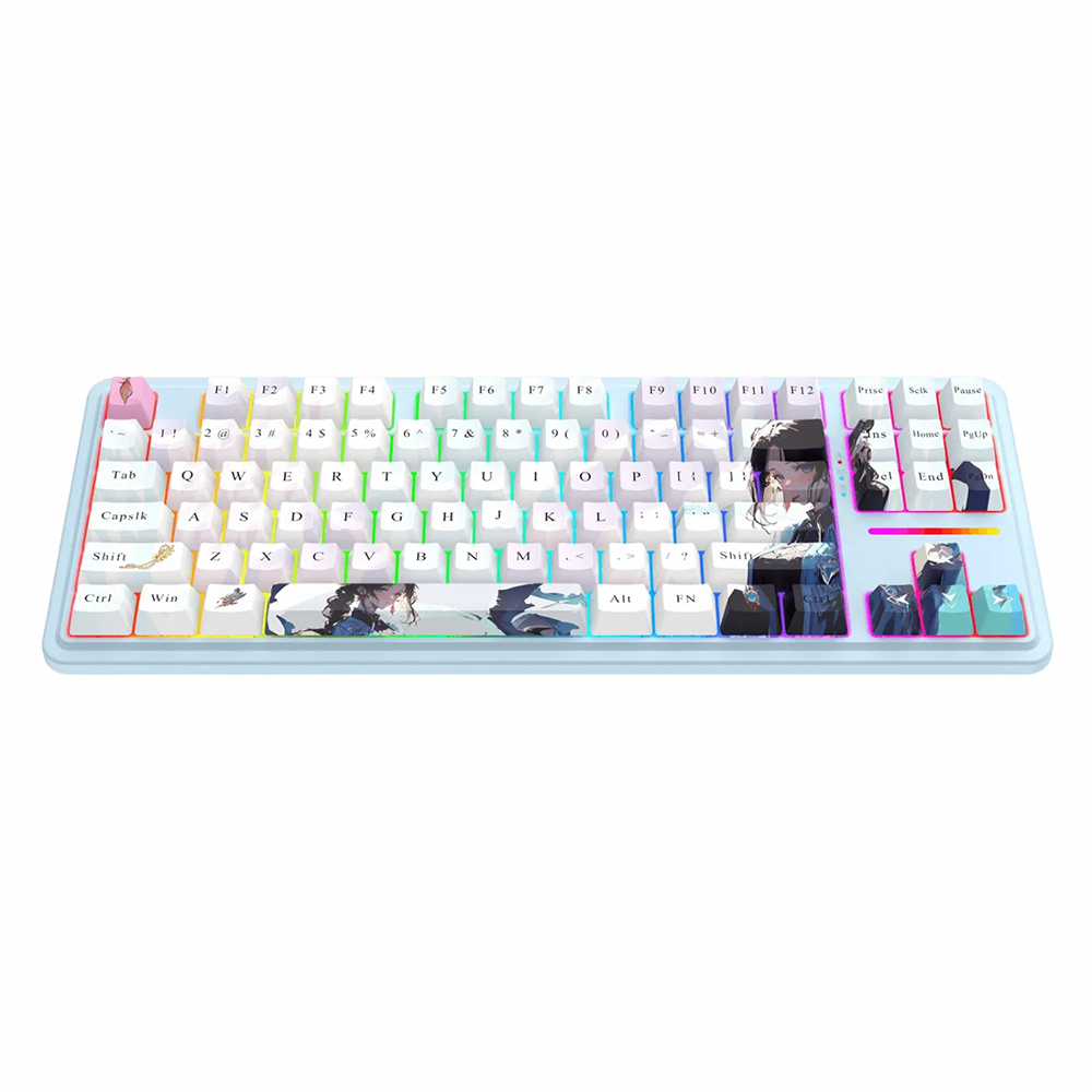کیبورد ردراگون گیمینگ بی سیم مدل Antonium K728AK RGB PRO