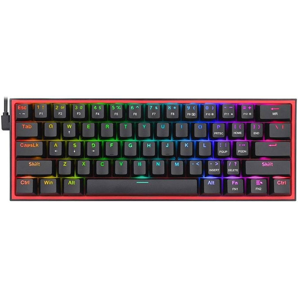 کیبورد ردراگون گیمینگ سیم دار مدل Fizz K617 RGB