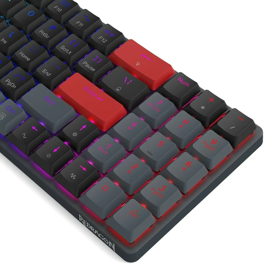 کیبورد ردراگون گیمینگ بی سیم مدل Ashe K626 RGB PRO