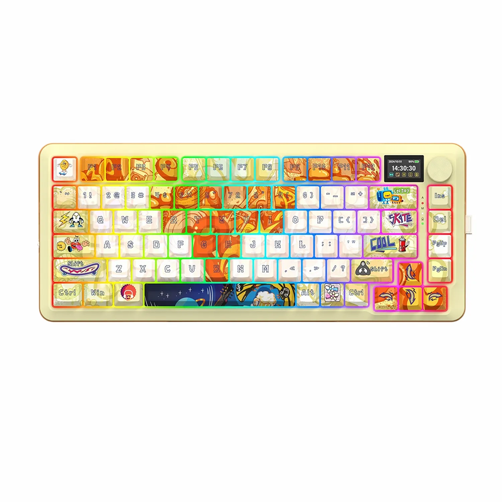 کیبورد ردراگون گیمینگ بی سیم مدل Flekact Art K708GF RGB PRO