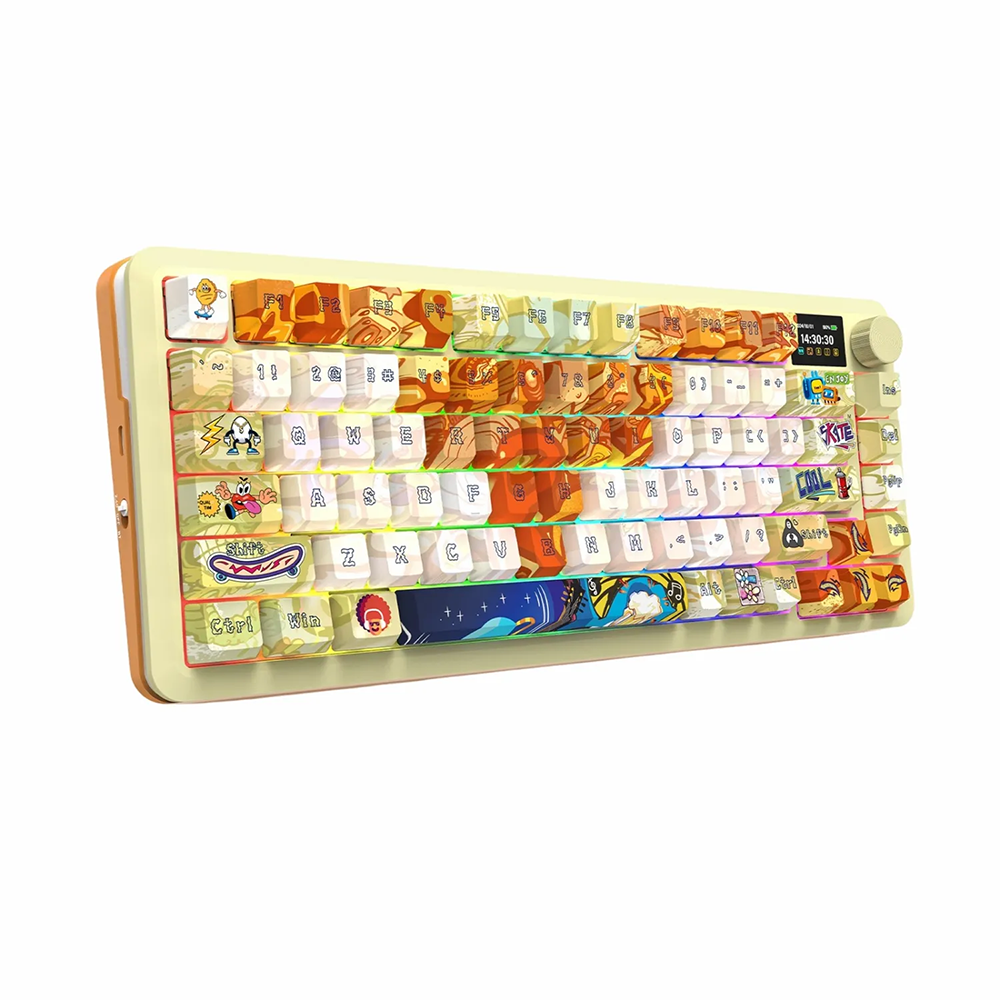 کیبورد ردراگون گیمینگ بی سیم مدل Flekact Art K708GF RGB PRO