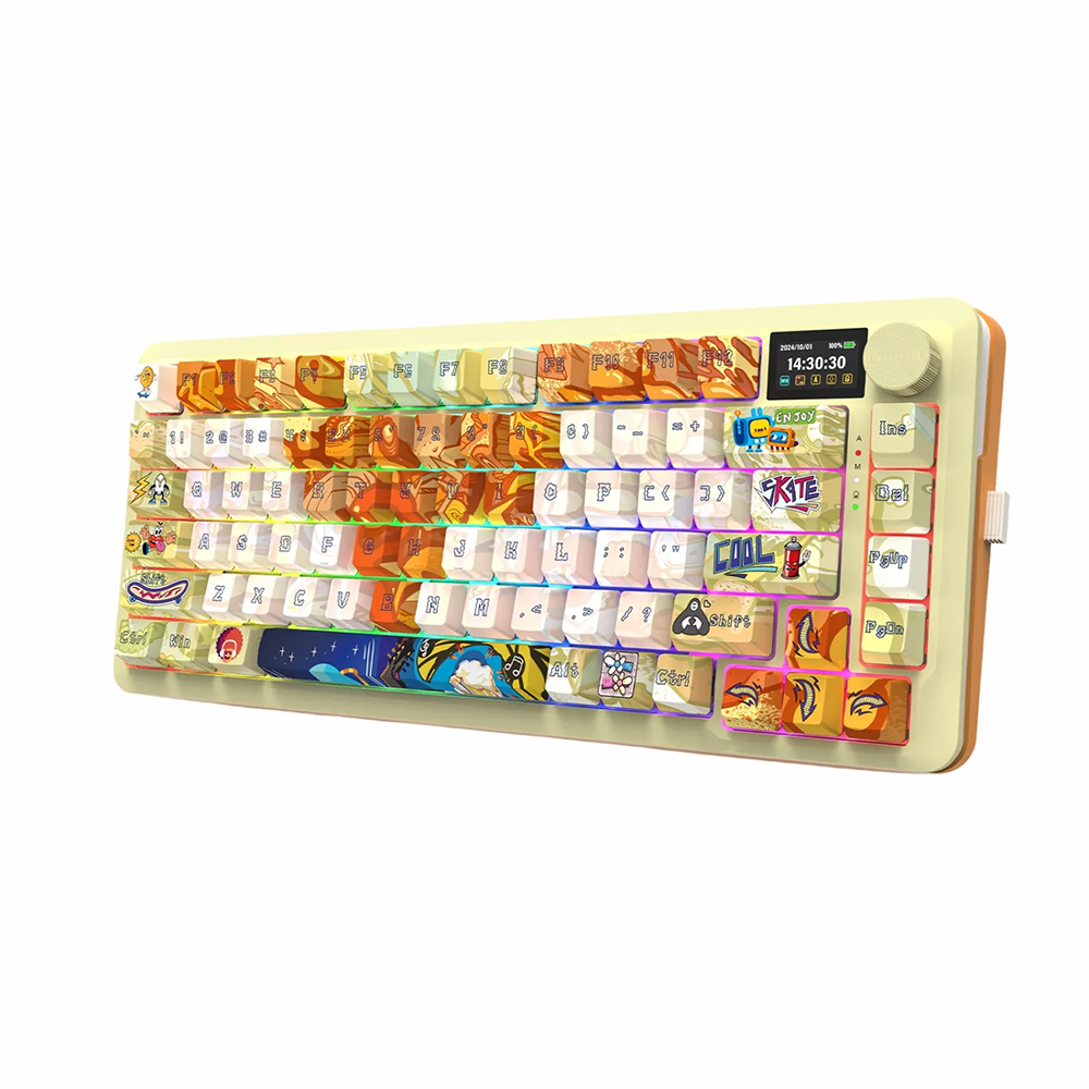 کیبورد ردراگون گیمینگ بی سیم مدل Flekact Art K708GF RGB PRO