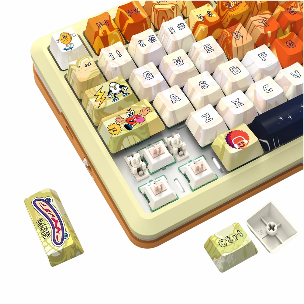 کیبورد ردراگون گیمینگ بی سیم مدل Flekact Art K708GF RGB PRO