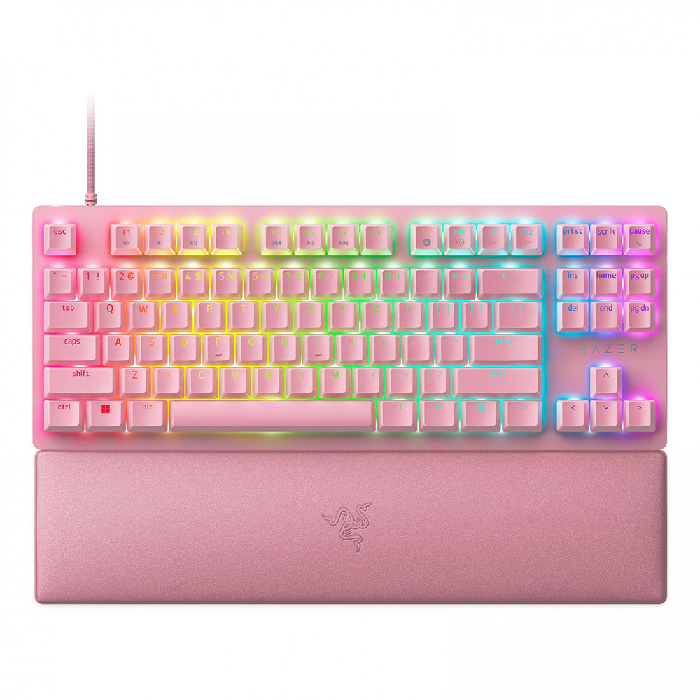 کیبورد ریزر گیمینگ سیم دار مدل Huntsman V2 Tenkeyless