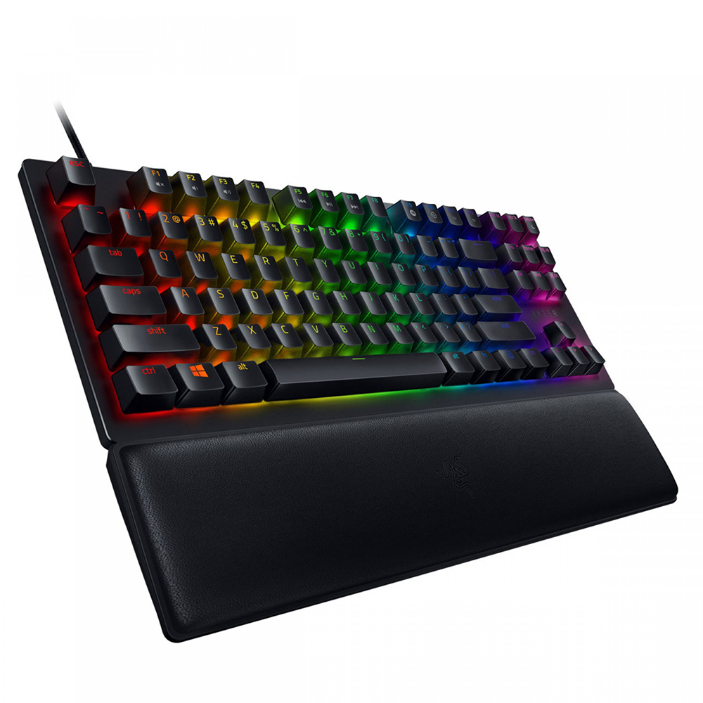 کیبورد ریزر گیمینگ سیم دار مدل Huntsman V2 Tenkeyless