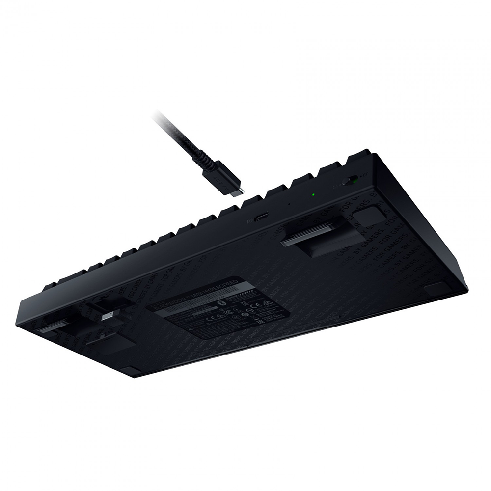 کیبورد ریزر گیمینگ بی سیم مدل BlackWidow V3 Mini Hyperspeed