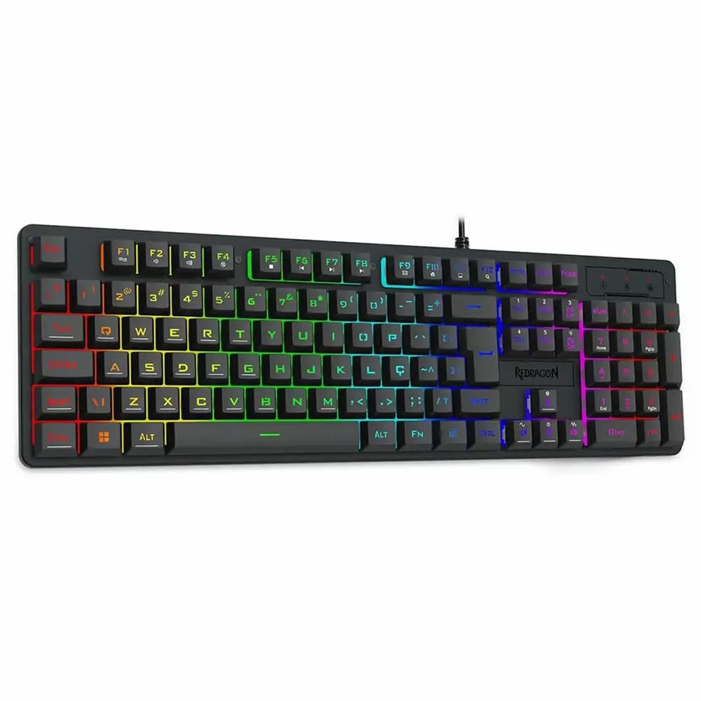 کیبورد درراگون گیمینگ سیم دار مدل K521 RGB