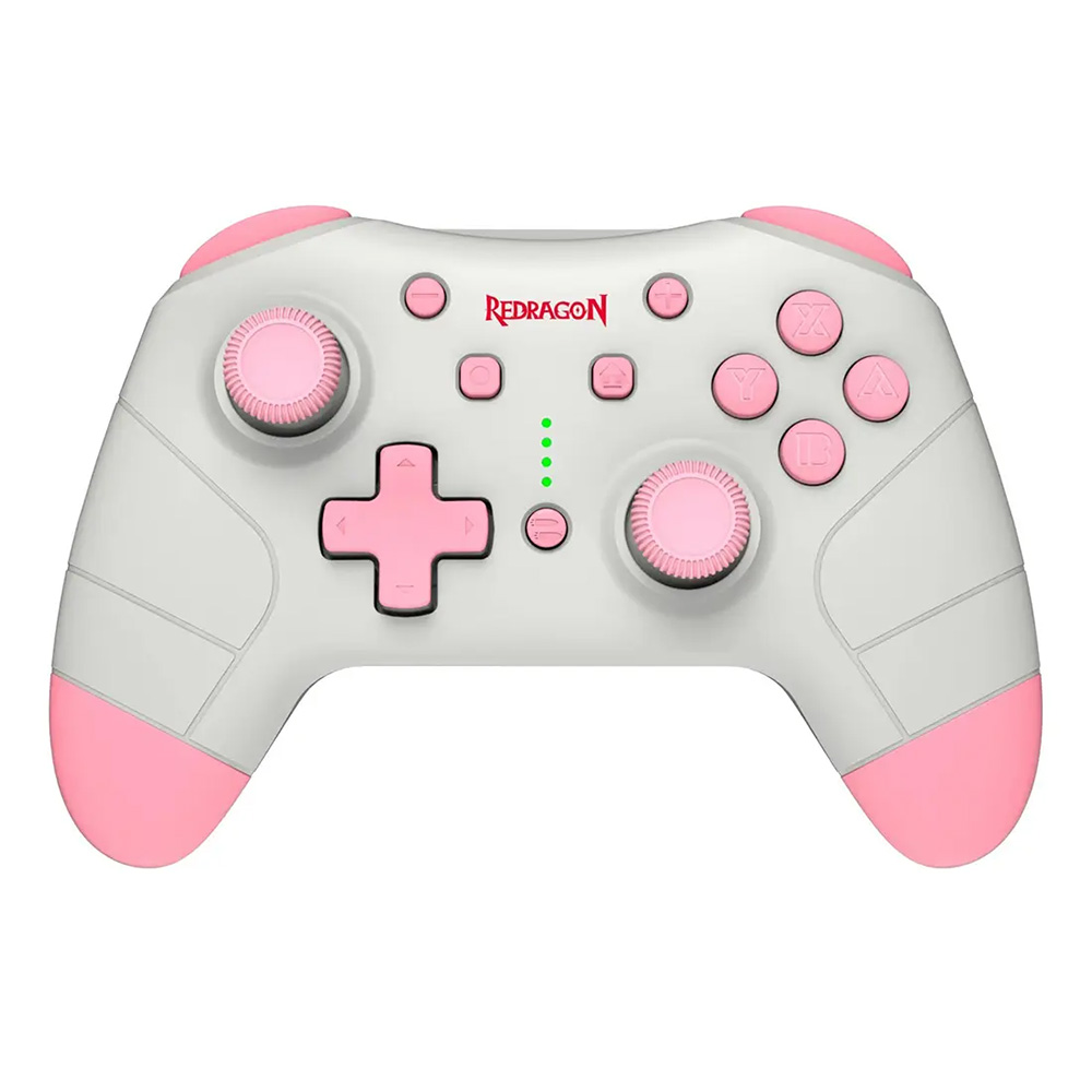 دسته بازی ردراگون گیمینگ بی سیم مدل Pluto G815 Pink
