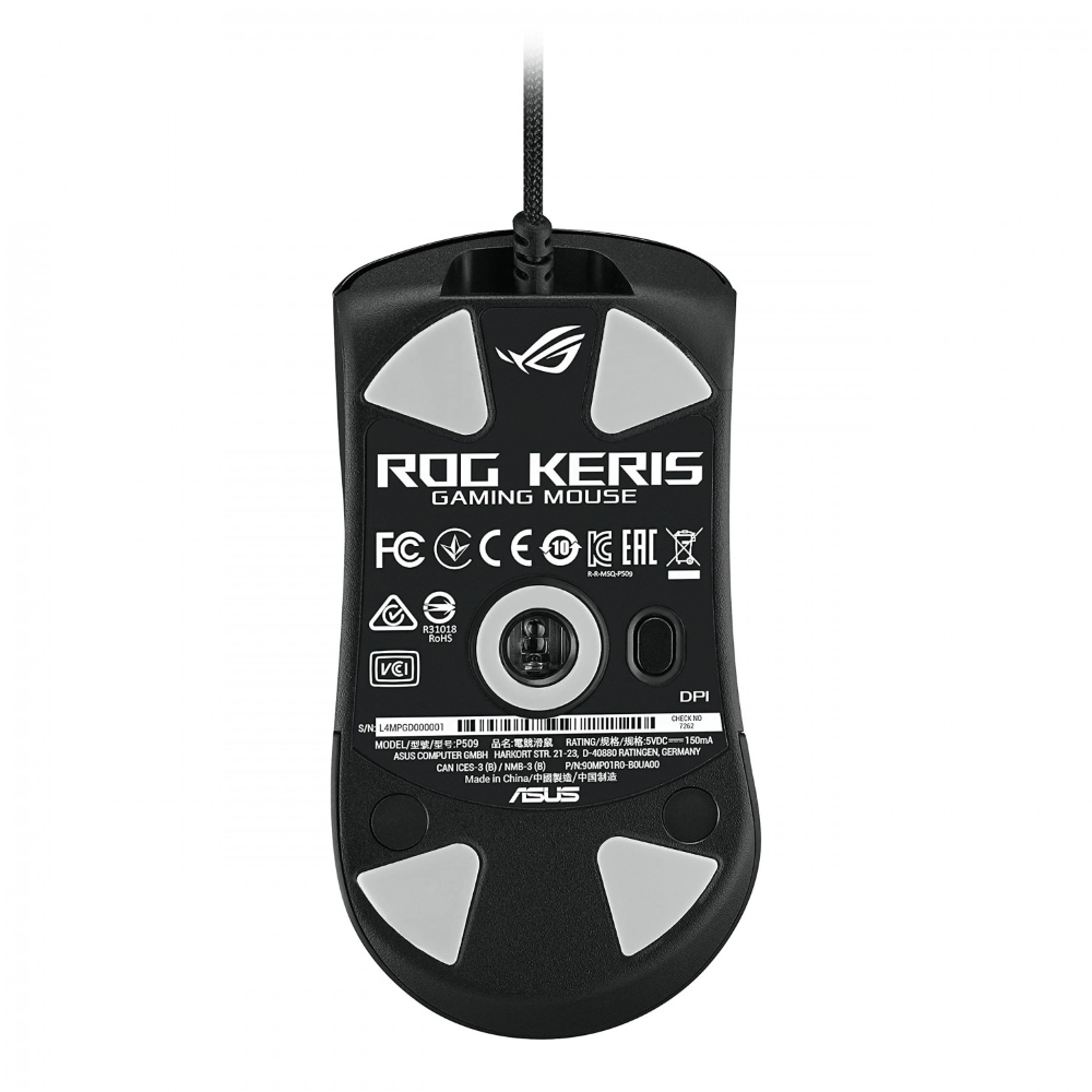ماوس ایسوس گیمینگ سیم دار مدل ROG Keris