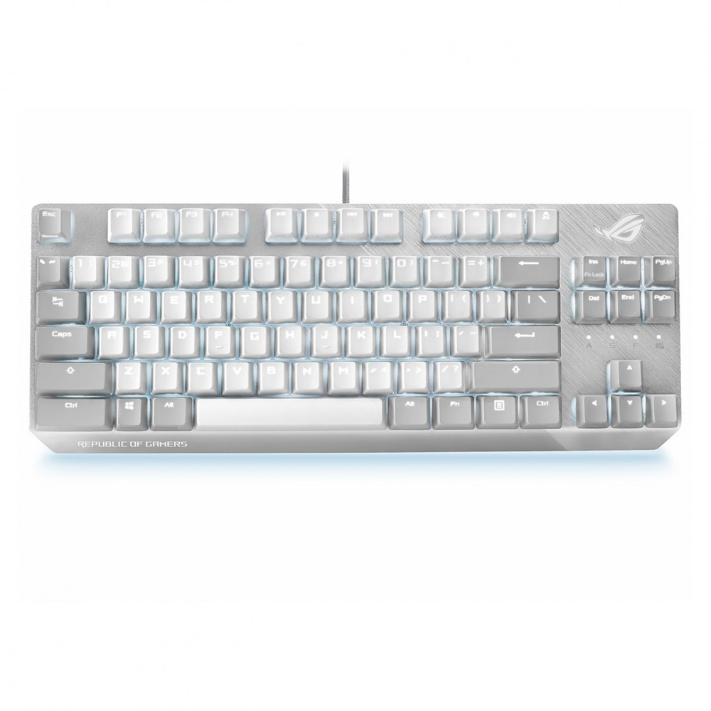 کیبورد ایسوس گیمینگ سیم دار مدل ROG Strix Scope NX TKL MoonLight