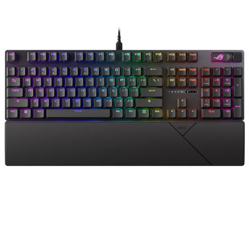 کیبورد ایسوس گیمینگ سیم دار مدل Asus ROG Strix Scope II RGB