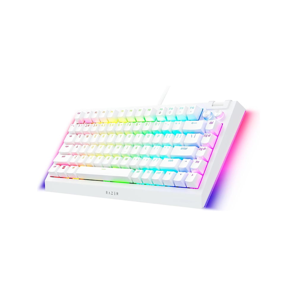 کیبورد ریزر گیمینگ سیم دار مدل BlackWidow V4 75%
