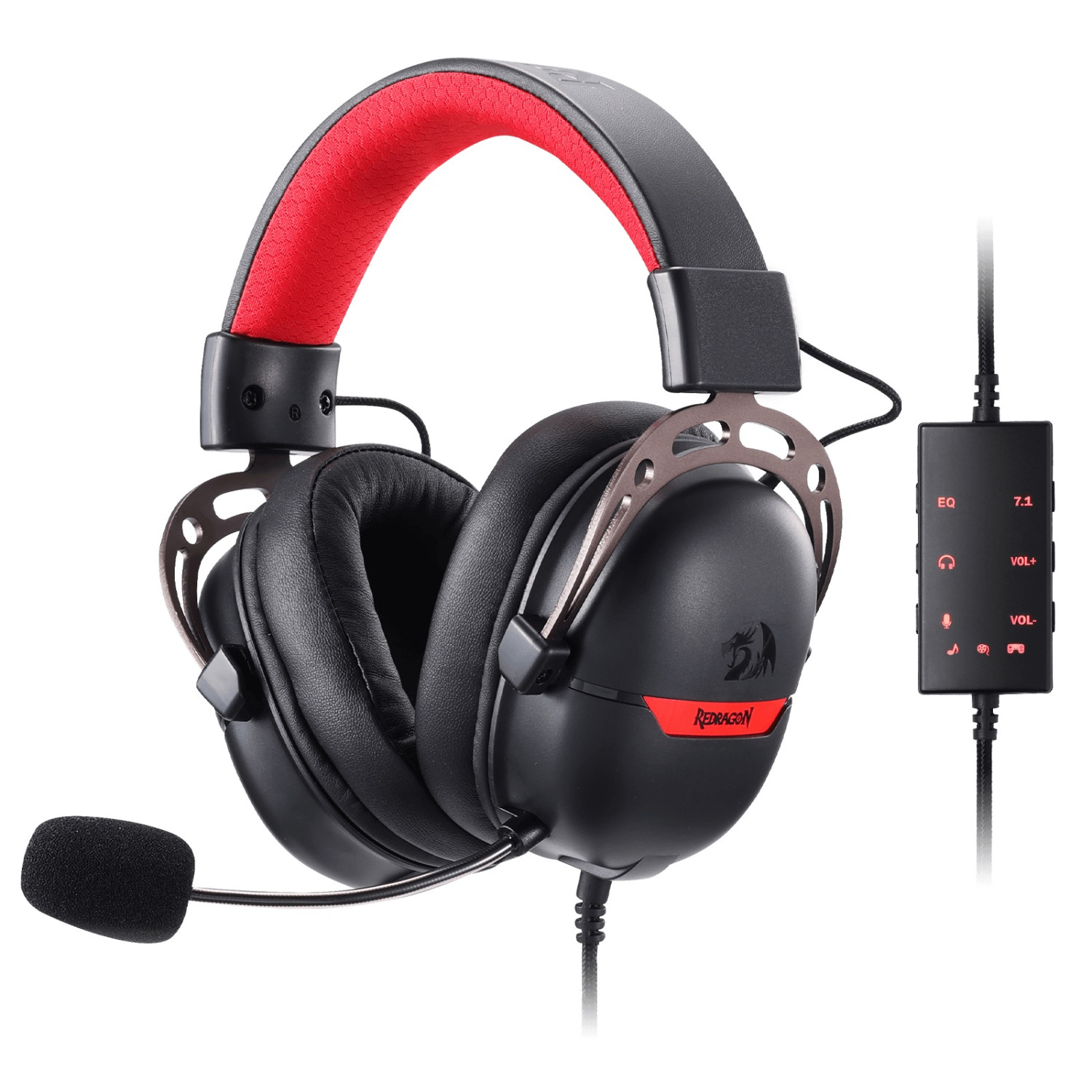 هدست ردراگون گیمینگ سیم دار مدل Aurora H376BR