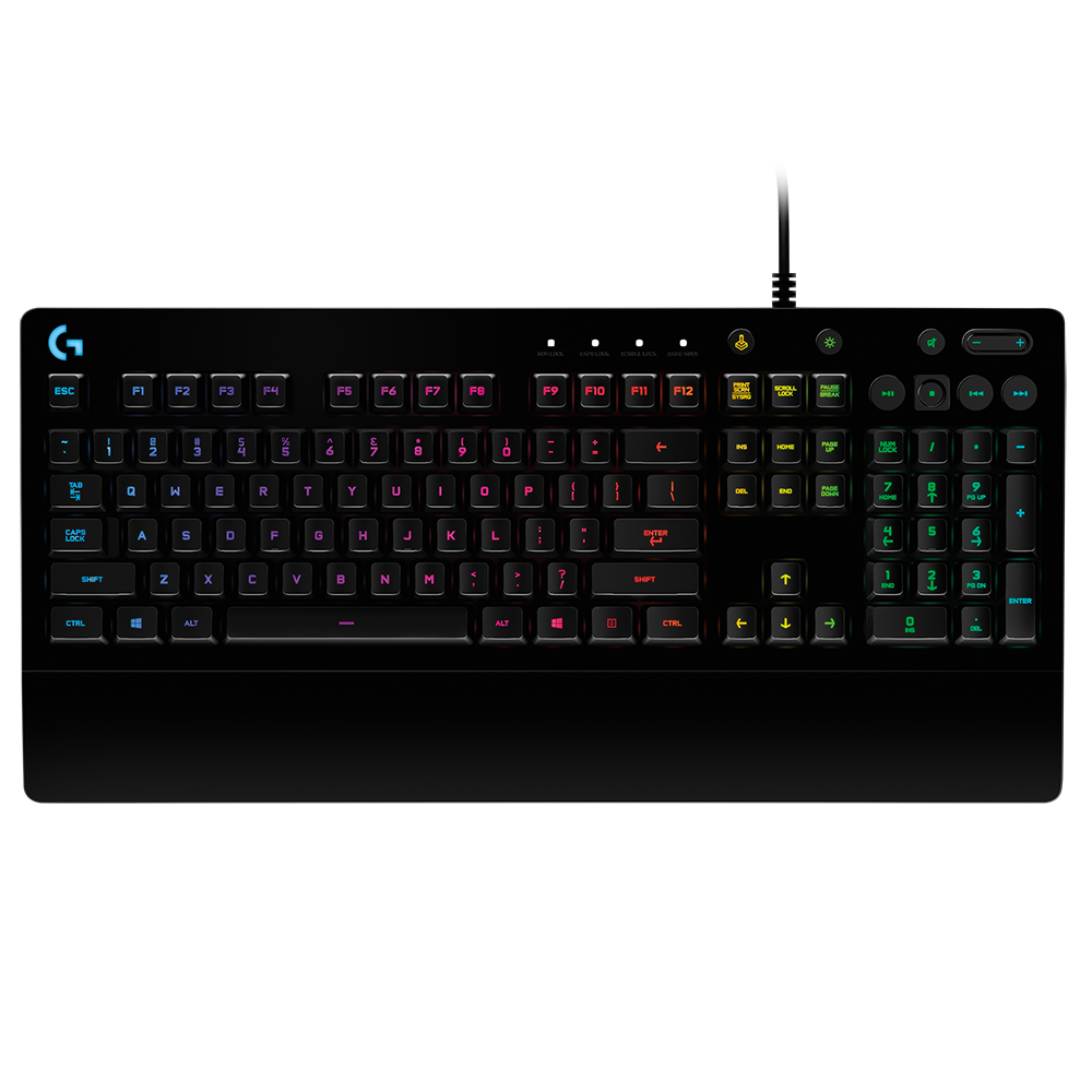 کیبورد لاجیتک گیمینگ سیم دار مدل  G213 - پک خراب