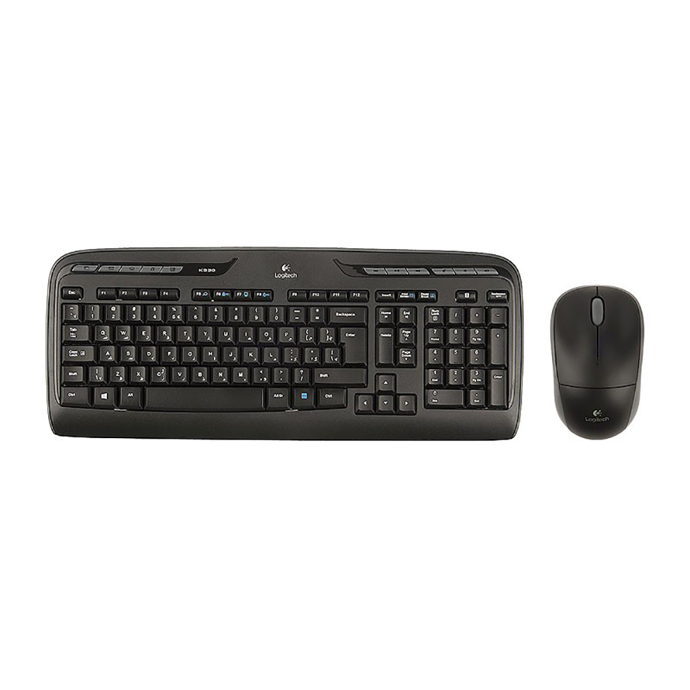 ست ماوس و کیبورد لاجيتک بی سیم مدل MK330 - پک خراب