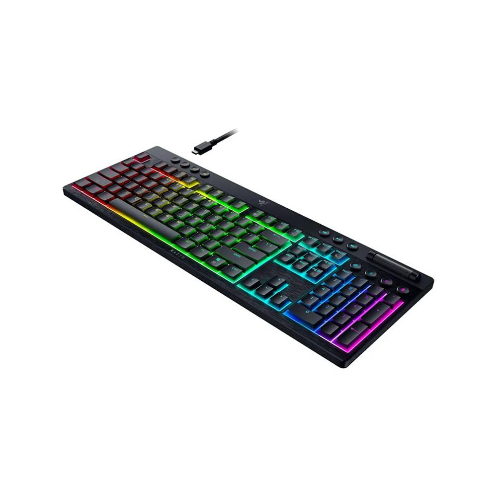 کیبورد ریزر گیمینگ بی سیم مدل BlackWidow V4 Low-Profile HyperSpeed