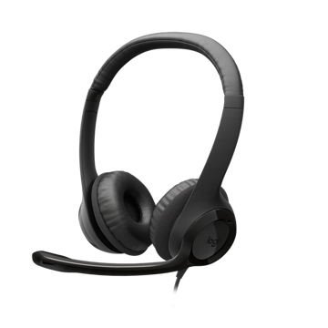 هدست لاجیتک سیم دار مدل H390 - پک خراب