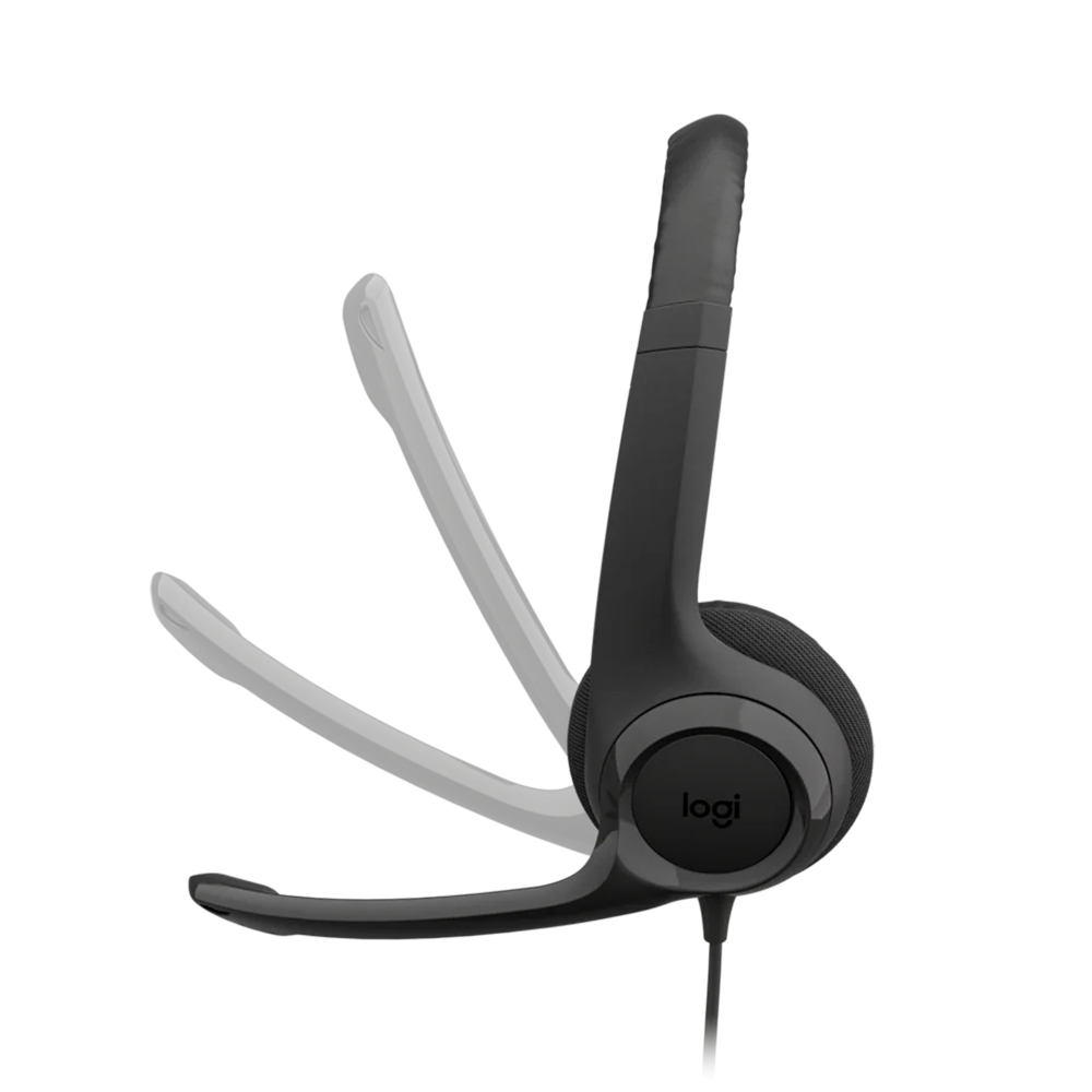 هدست لاجیتک سیم دار مدل H390 - پک خراب