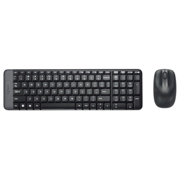 ست ماوس و کیبورد لاجيتک بی سیم مدل MK220 - پک خراب